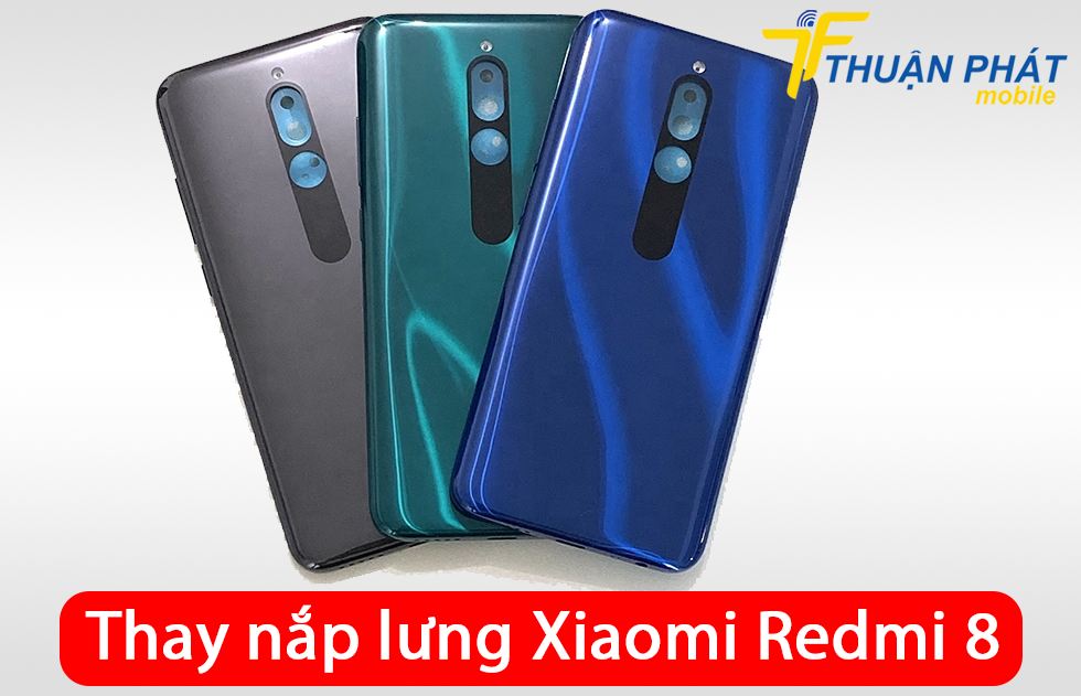 Thay nắp lưng Xiaomi Redmi 8