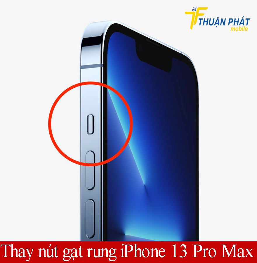 Thay nút gạt rung iPhone 13 Pro Max