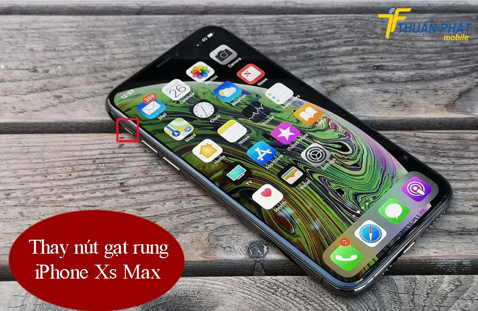 Thay nút gạt rung iPhone Xs Max