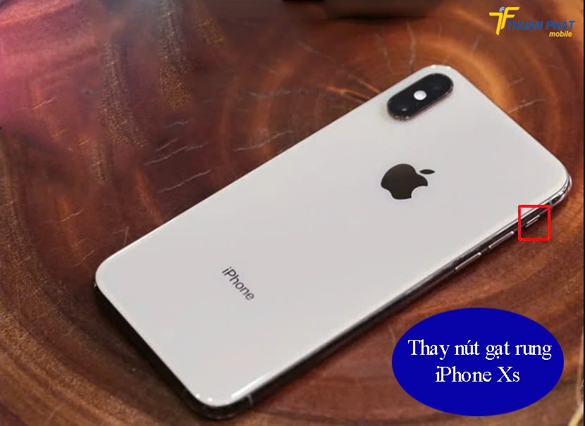 Thay nút gạt rung iPhone Xs 