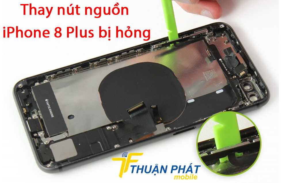 Thay nút nguồn iPhone 8 Plus đã bị hỏng