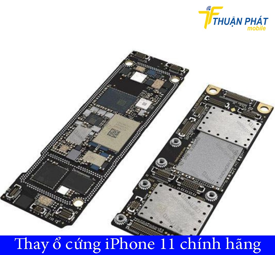 Thay ổ cứng iPhone 11 chính hãng