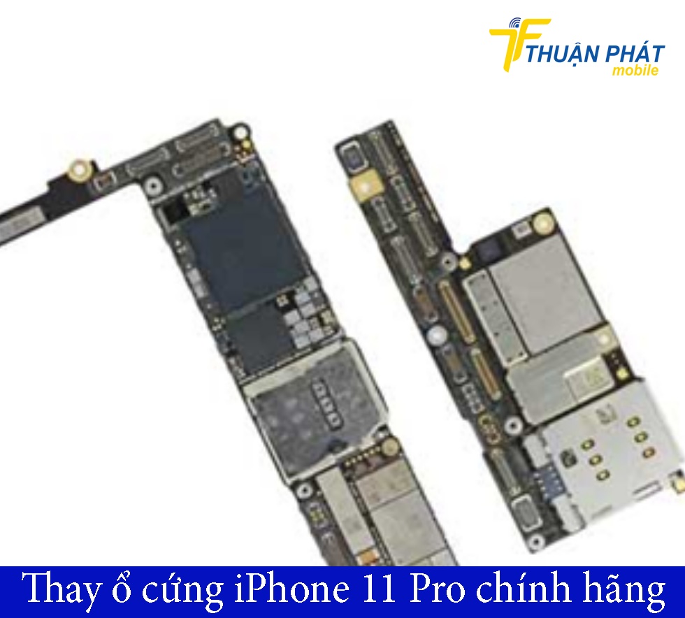 Thay ổ cứng iPhone 11 Pro chính hãng