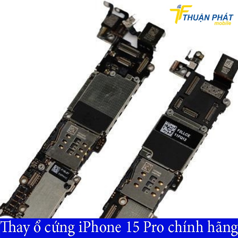 Thay ổ cứng iPhone 15 Pro chính hãng