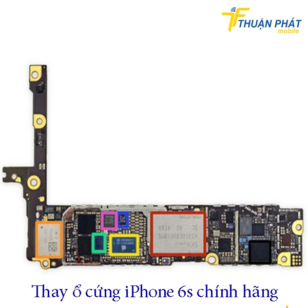 Thay ổ cứng iPhone 6s chính hãng