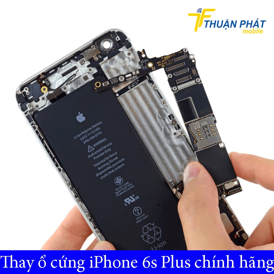 Thay ổ cứng iPhone 6s Plus chính hãng