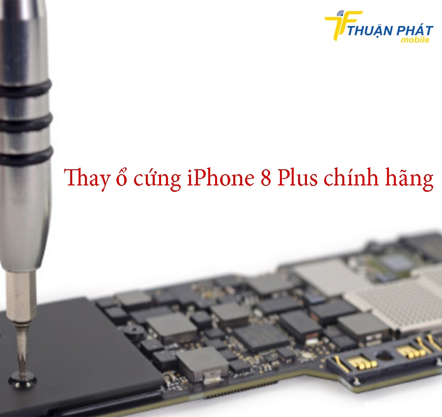 Thay ổ cứng iPhone 8 Plus chính hãng