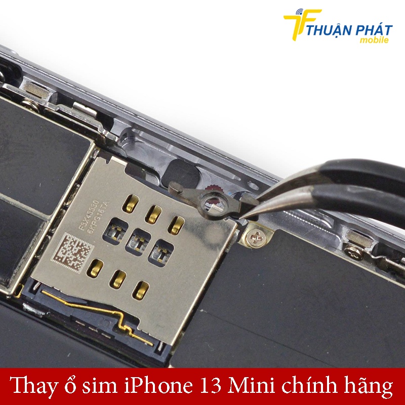 Thay ổ sim iPhone 13 Mini chính hãng