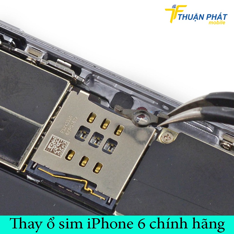 Thay ổ sim iPhone 6 chính hãng