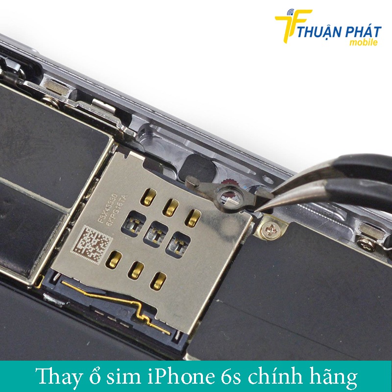 Thay ổ sim iPhone 6s chính hãng