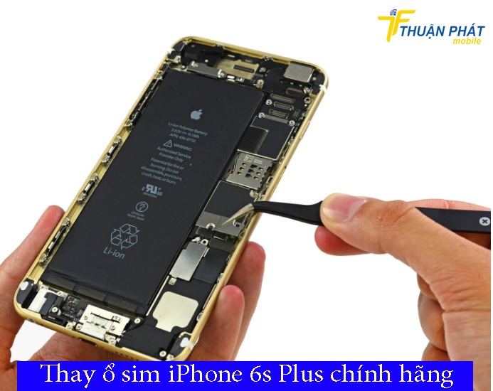 Thay ổ sim iPhone 6s Plus chính hãng