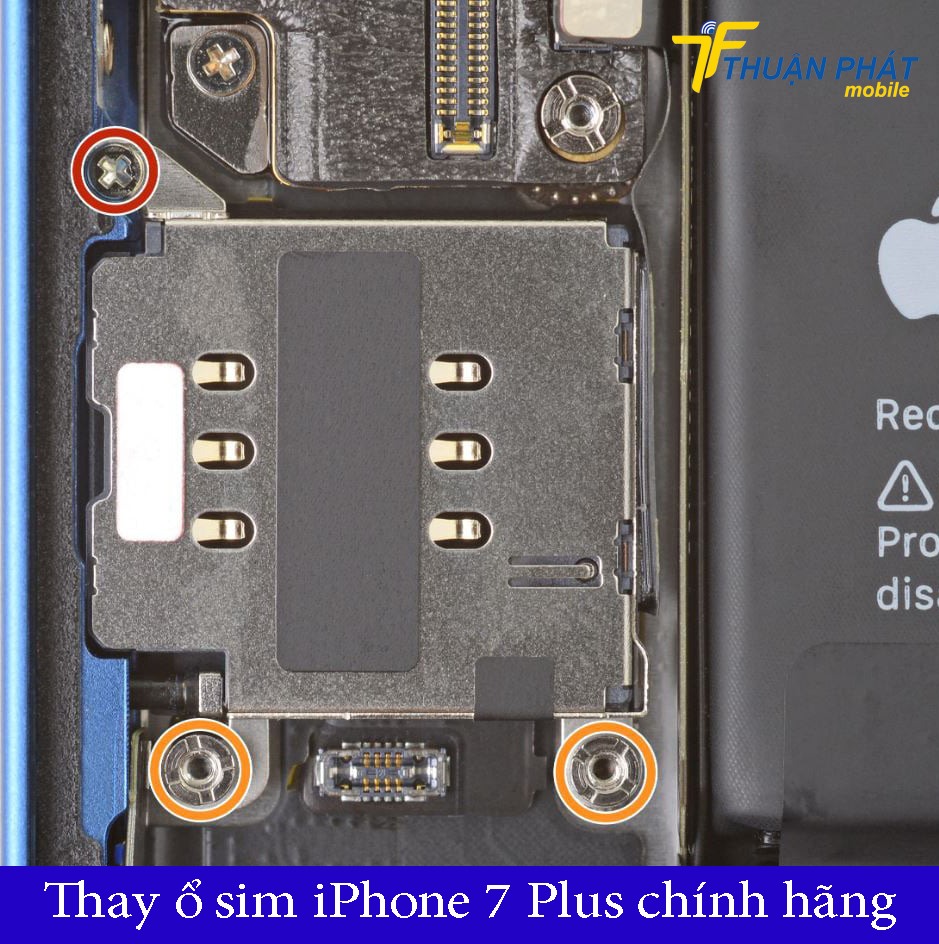 Thay ổ sim iPhone 7 Plus chính hãng