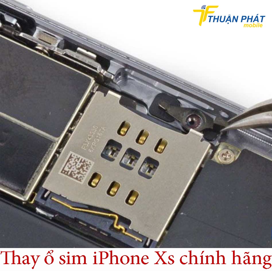 Thay ổ sim iPhone Xs chính hãng