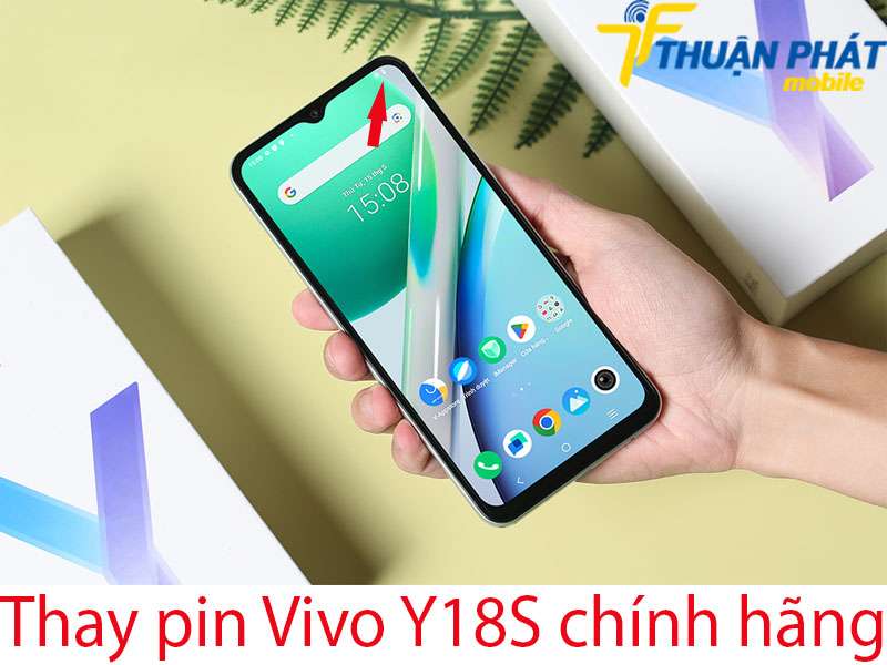 Thay pin Vivo Y18S chính hãng tại Thuận Phát Mobile