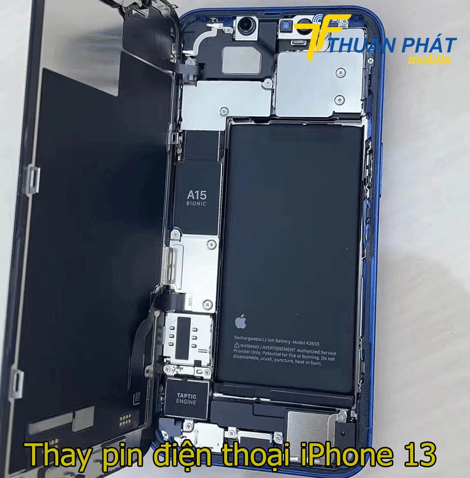 Thay pin điện thoại iPhone 13