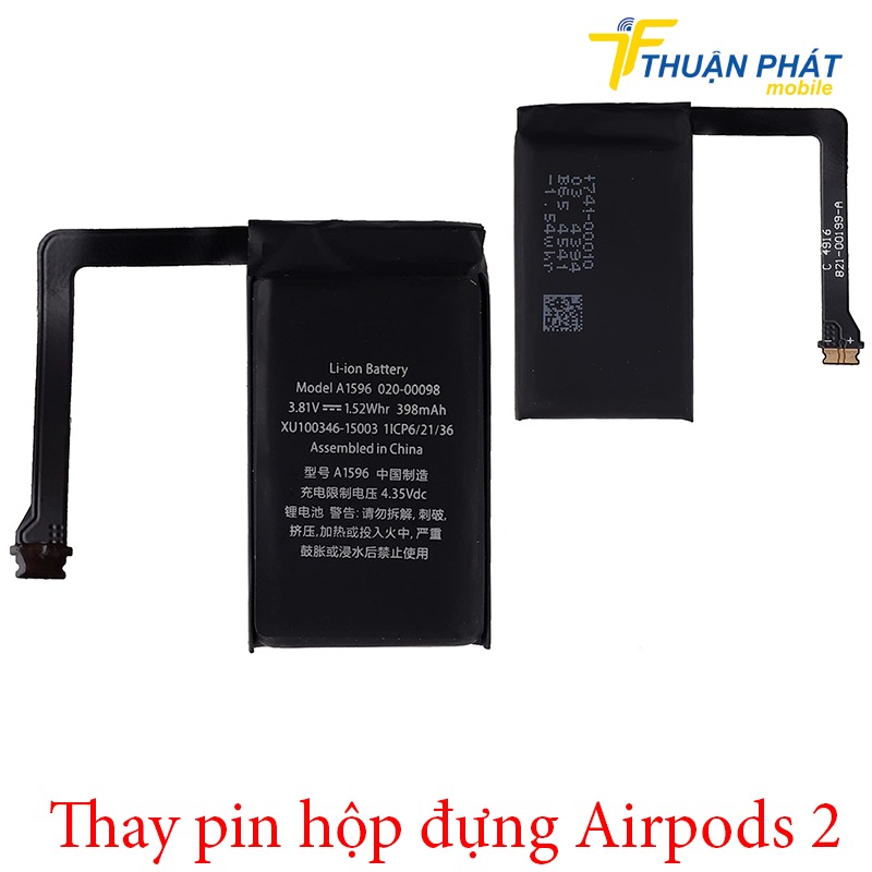 Thay pin hộp đựng Airpods 2