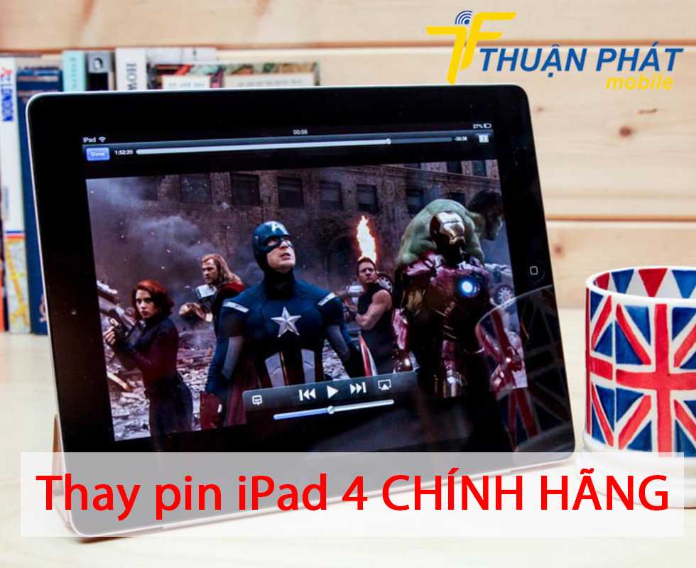 Thay pin iPad 4 chính hãng