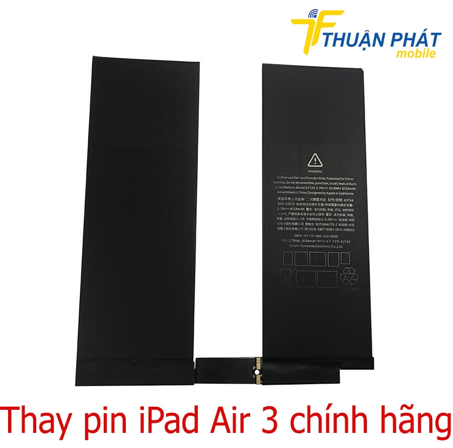 Thay pin iPad Air 3 chính hãng