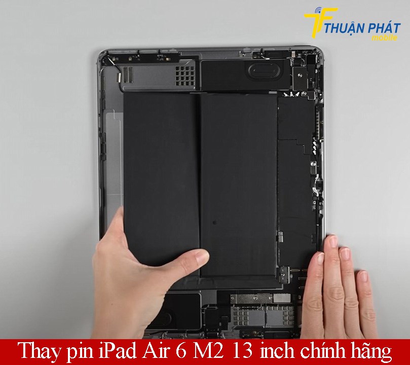 Thay pin iPad Air 6 M2 13 inch chính hãng