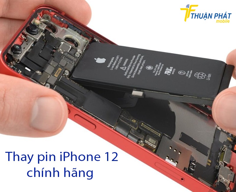 Thay pin iPhone 12 chính hãng