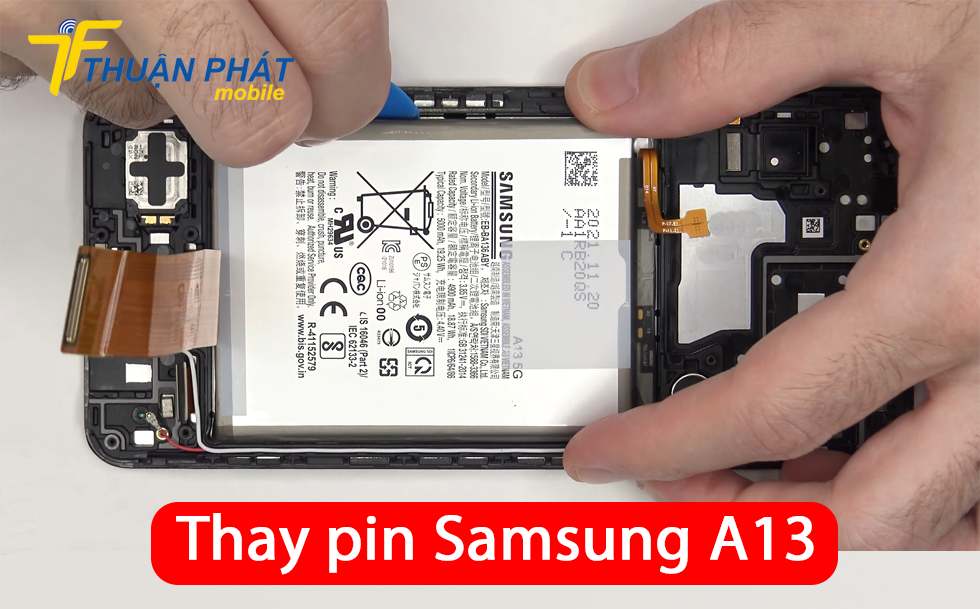 Thay pin Samsung A13