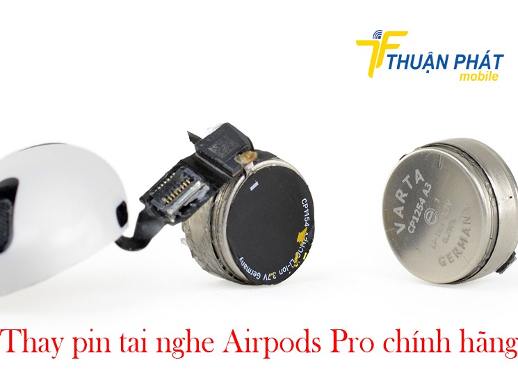 Thay pin tai nghe Airpods Pro chính hãng