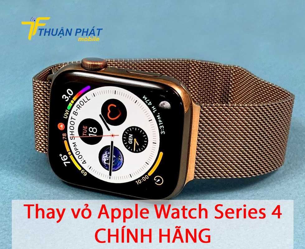 Thay vỏ Apple Watch Series 4 chính hãng