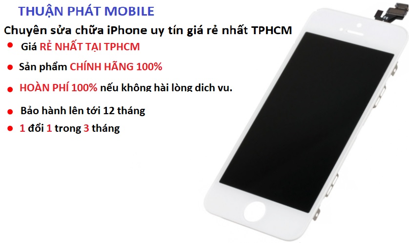 fix loi soc man hinh iphone 5