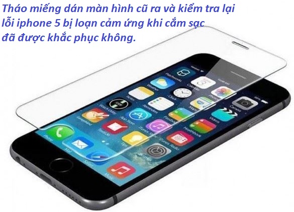 iphone 5 bi loan cam ung khi cam sac dan