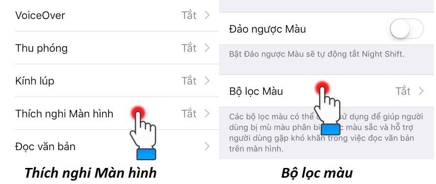 man hinh iphone 5s bi am vang2