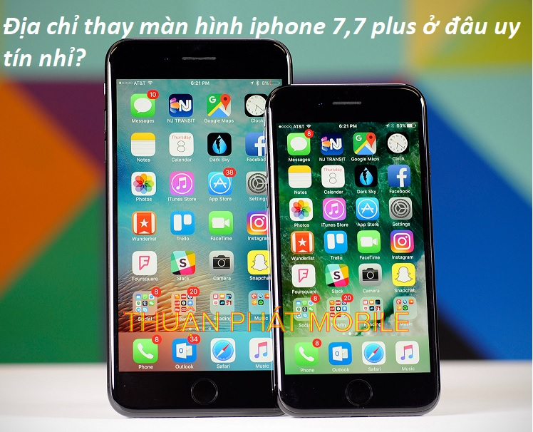 thay man hinh iphone 7 7 plus o dau