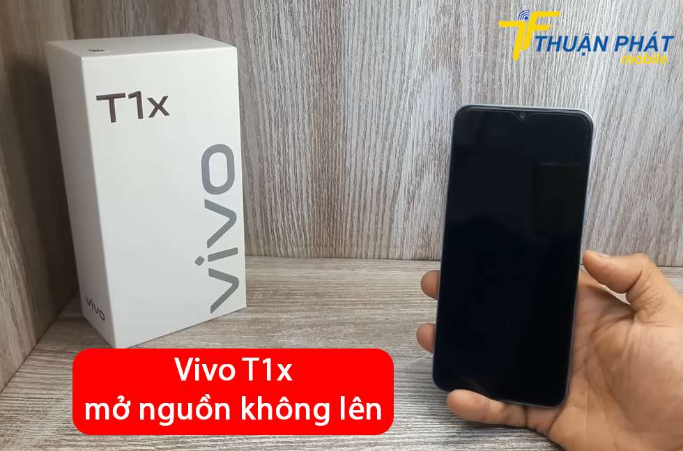 Vivo T1x mở nguồn không lên