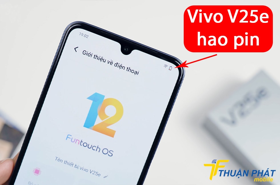 Vivo V25e hao pin