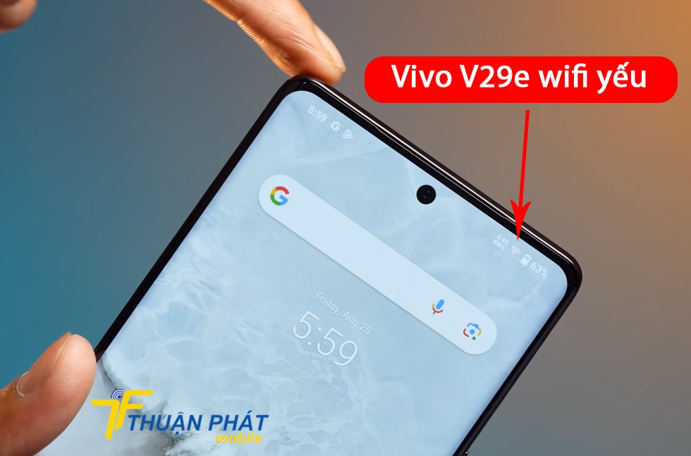 Vivo V29e wifi yếu