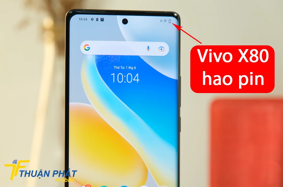 Vivo X80 hao pin