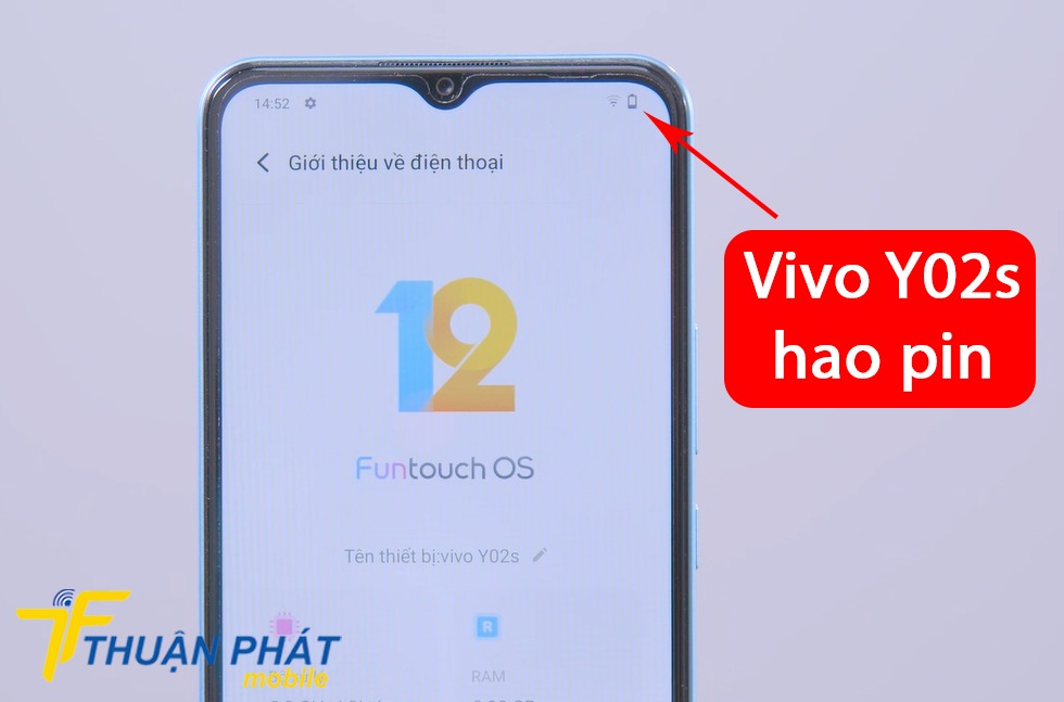 Vivo Y02s hao pin