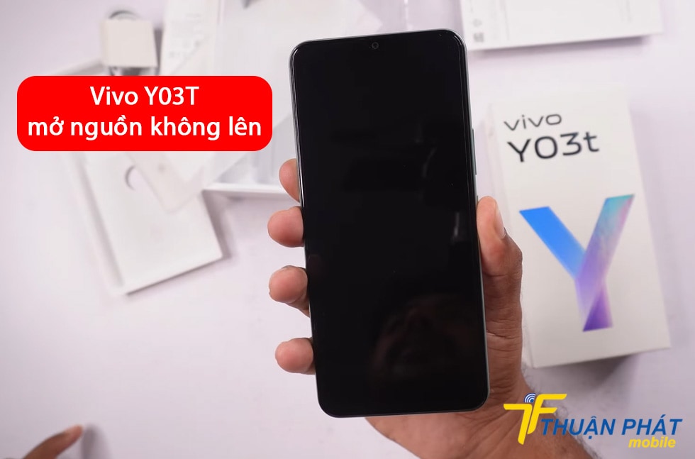 Vivo Y03T mở nguồn không lên