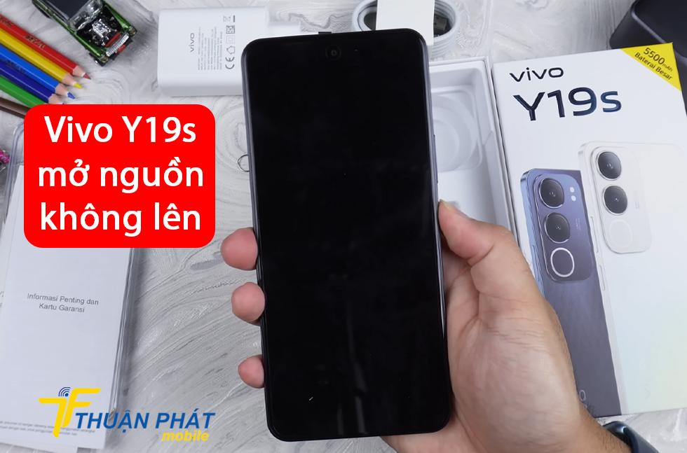 Vivo Y19s mở nguồn không lên