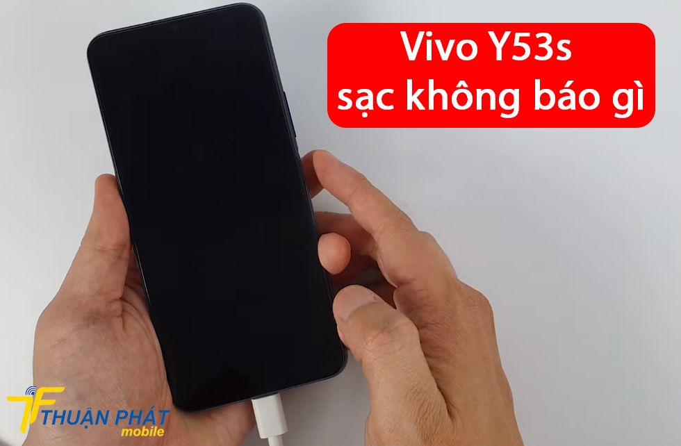 Vivo Y53s sạc không báo gì