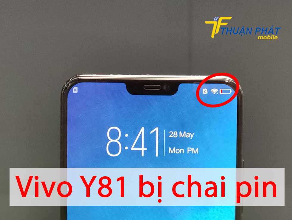 Vivo Y81 bị chai pin