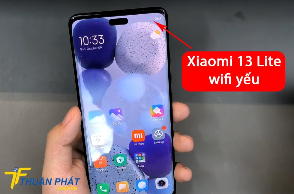 Xiaomi 13 Lite wifi yếu